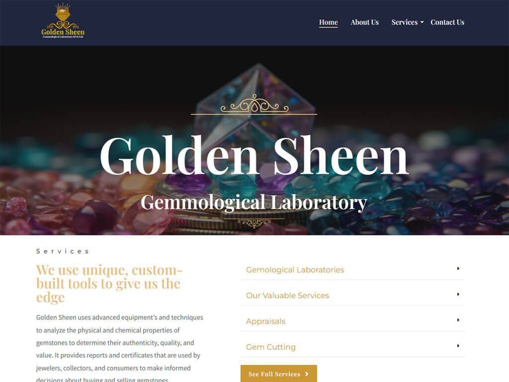 Golden Sheen Gemmological Laboratory